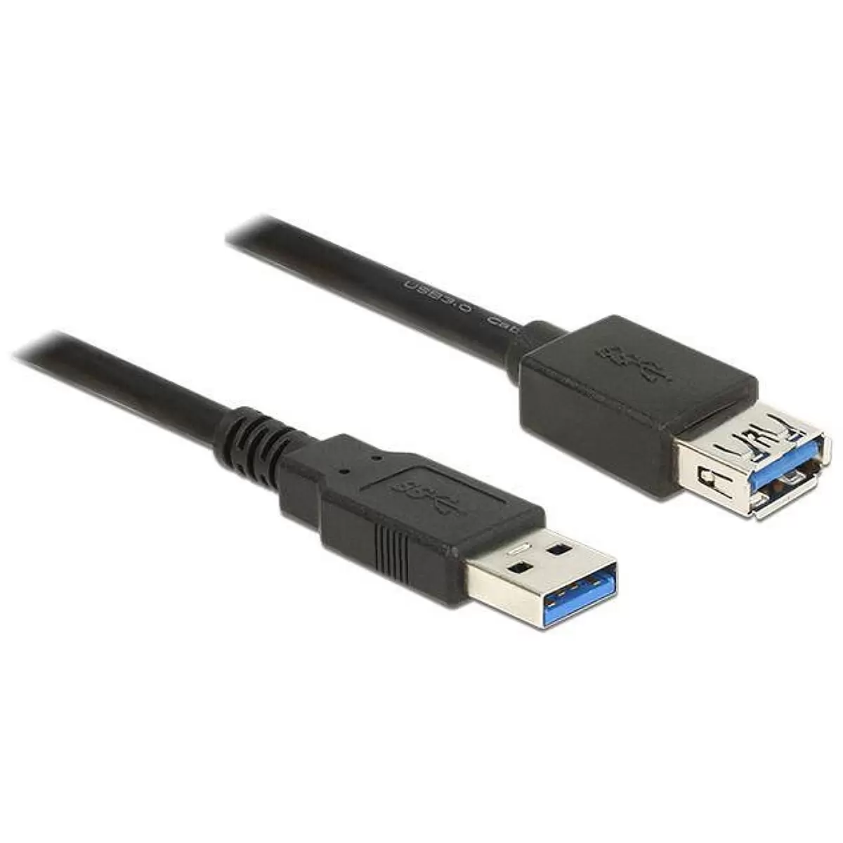 DELOCK Cable USB3.0 Type-A ma > fe 0.5m